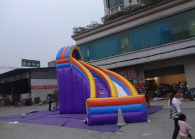 China Maravilloso cubierta inflable comercial del tejado de la diapositiva de 9L X de 6W x de 6H para el alquiler en venta