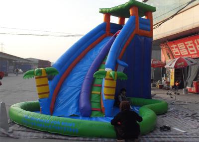China Outdoor Tree House Big Splash Inflatable Super Slide Clearance for sale