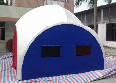 China Red / Blue Durable Iinflatable Family Tent / Inflatable Outdoor Tent  For Activity Or Event for sale