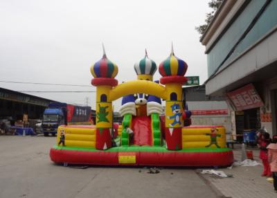 China EN71 Large PVC Tarpaulin Inflatable Amusement Park For Jumping for sale