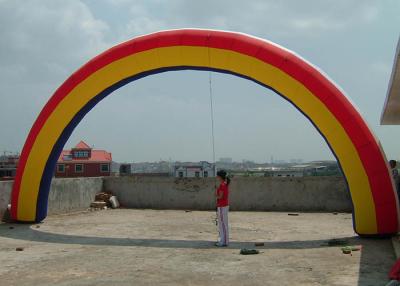 China 8m Span Commercial colored advertising Inflatable Arch rental For Party for sale