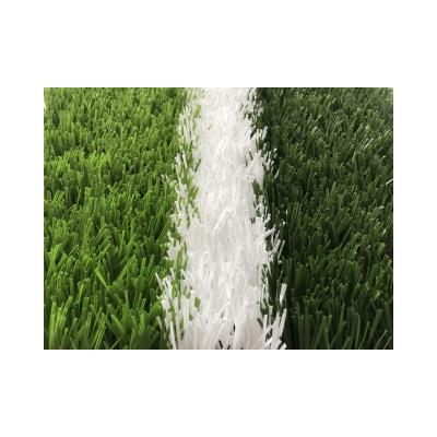 China 40mm 50mm Soccer Artificial Grass 3/4 Gauge Artificial Turf Soccer Pitch for sale