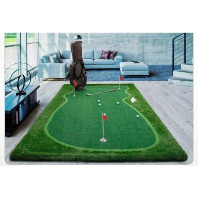 China 1x3m Mini Golf Artificial Turf 10mm 35mm Artificial Grass Golf Green for sale