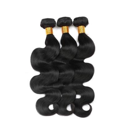 China Grade 9A Brazilian Virgin Hair Natural Body Wave Weave Bundle Length 10