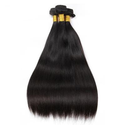 China O cabelo humano do Virgin reto brasileiro puro de 100% empacota a extensão do cabelo do vison à venda
