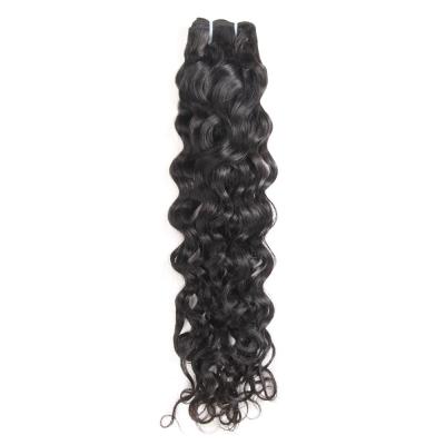 China Full Cuticle Brazilian Virgin Hair Bundles Loose Wave Hair Natural Black Color for sale