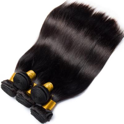 China Double Weft Straight Virgin Human Hair Bundles 8A Grade Free Tangle No Shedding for sale