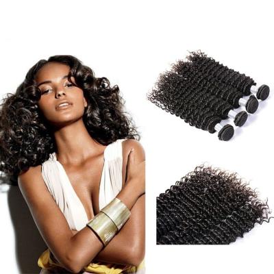 China 10 Bundles Lot Virgin Peruvian Curly Hair Bundles For Women 12''-24''  Length for sale