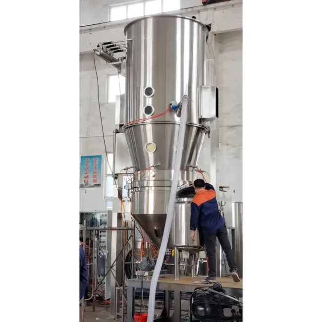 GHL High Shear Granulator control panel and interface