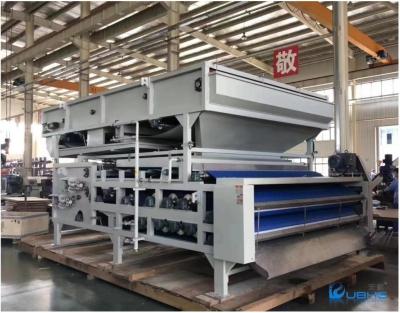 China Abwasseraufbereitungs-Gurt-Filterpresse-Schlamm-Entwässerungspresse-Maschine zu verkaufen