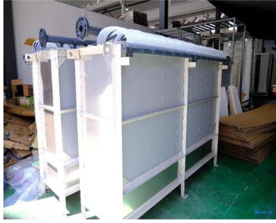 China Bed Liquid Membrane Bioreactor Wastewater Treatment Plant High Flux for sale