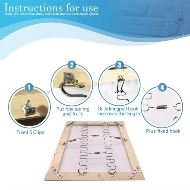 Zigzag spring manufacturing process