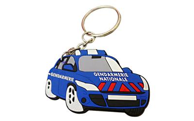 China Promotional Custom Soft PVC Rubber Keychain Car Shaped Personalized for sale