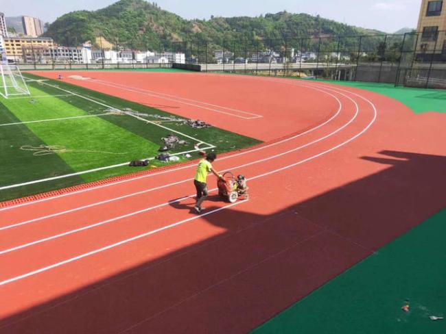 Factory Suppying Stadium Olympic Professional Synthetic Athletic Running Track Surface Materials 16