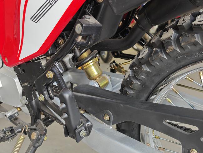 CG250CC Dirt Bike rear view