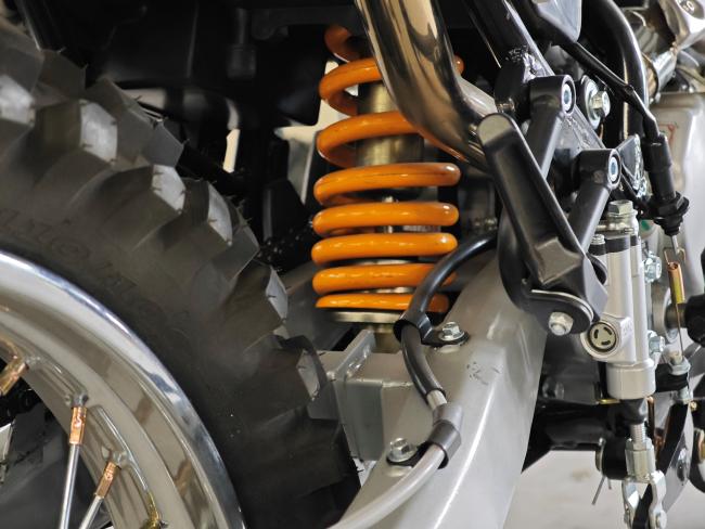 Off-road 250cc Enduro Motorcycle detail view
