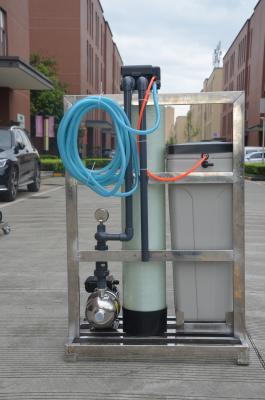 Chine Système automatique 500LPH d'adoucissant de traitement d'eau calcareuse de PLC à vendre