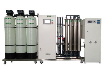 China 500H/L Double Pass RO System With EDI Water Plant for sale