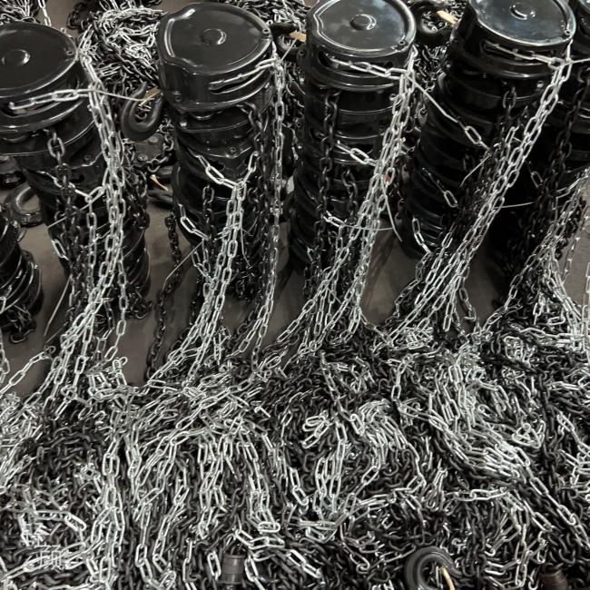 1 Ton Manual Chain Block - Close-up Detail