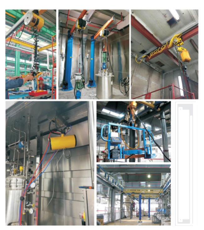 Pneumatic Balance Hoist operational diagram