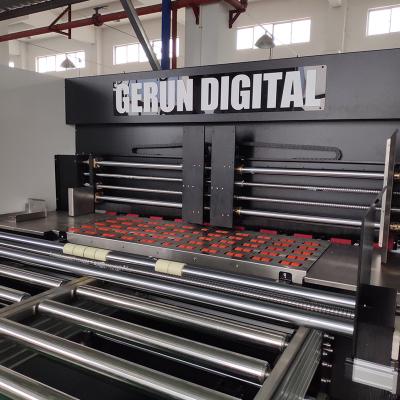China a produção corrugou a impressora a jato de tinta Press de Digitas da máquina imprimindo de Digitas à venda