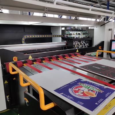China 24 Head Corrugated Digital Printing Machine Equipment Carton Inkjet Printing Machine for sale