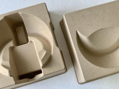 China OCC Pulp Moulded Packaging Biodegradable Tray Recycled ThinWall Custom Molded Pulp for sale