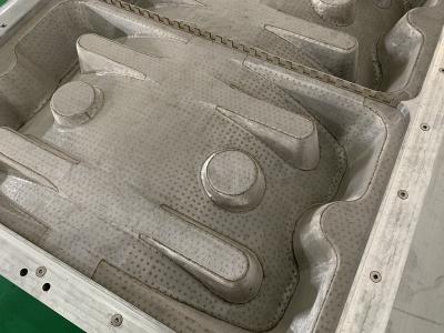 China 1200X1100mm Pulp Custom Metal Molds Pulp Injection Moulding For Heavy Industrial Packaging for sale