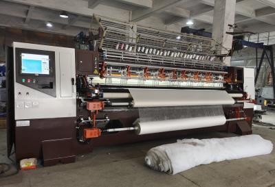 China 1400rpm  High Speed Multi Needle Lock Stitch Quilting Machine 112 Inch  For Home Textile for sale