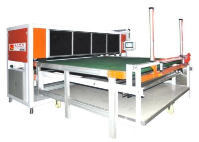 China 96 Inch 128 Inch Ultrasonic Commercial Textile Fabric Cutting Machine for sale