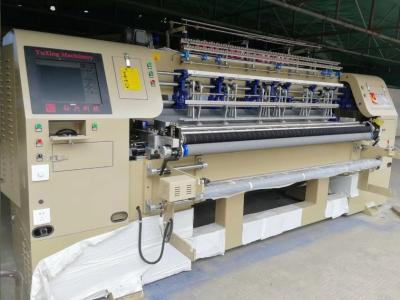 China 210m/h Lockstitch Shuttle Quilting Machine With Rack And Rollers for sale