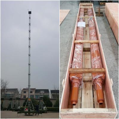 China 3 Stage Hydraulic Cylinder  with 27SiMn Cylinder Tube for sale