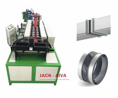 China HVAC Flexible Duct Connector Machine 40mm GI STEEL 3500x1300x1300mm for sale