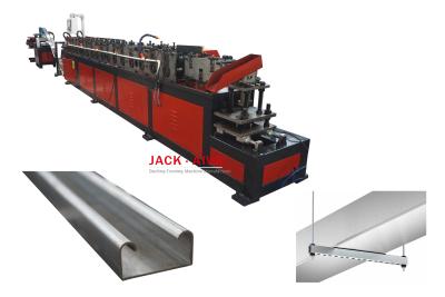 China Duct Hanging Slotted C Channel Making Machine C Channel Roll Forming Machine for sale