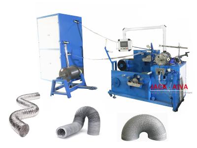 China Semi Rigid Aluminum Flexible Duct Making Machine for sale