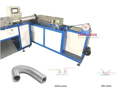 China Triple Lock Aluminum Flexible Duct Machine Ductwork Machine for sale