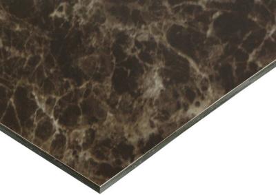 China RoHS Indoor Decoration 3mm Marble Aluminum Composite Panel for sale