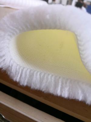 China Meios de pano de filtro da pilha do filtro de disco da fibra para a cor do branco do tratamento do swage à venda