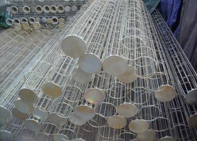 Chine Cage en acier de sachet filtre de la poussière de Galnanized Ventury pour la Chambre de sac de poussière à vendre
