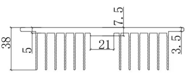 Detailed lens and heat sink specifications