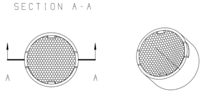 lens size drawing