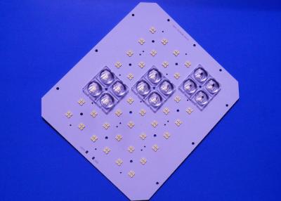China 150W LED Light PCB Board 192 LED 3030 SMD 48V 50x50MM 4 In 1 LED Lenses for sale