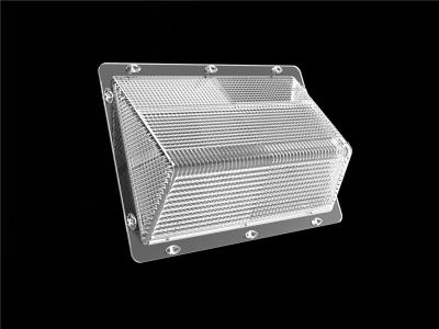 China Outdoor Lamp Led Light LED Wall Pack Lens IP65 40W 60W 90W DLC Approval for sale