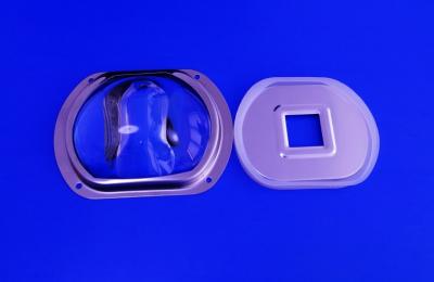 China Componentes de vidro da luz de rua do diodo emissor de luz da lente para dispositivos elétricos claros de rua 100W à venda