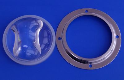 China Glass led light cover / Optical 30W Led Street Light Lens 10W - 30W for sale