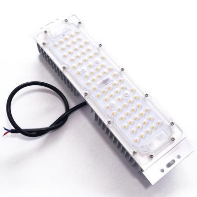 China Silicon Gasket 50W Led Street Light Module SMD3030 160lm/W 12V Array Lens for sale