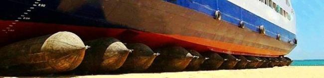 High Buoyancy Air Filled Marine Rubber Airbag For Ship Salvage Service