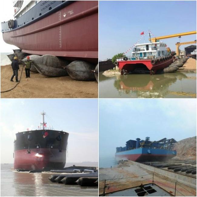 High Buoyancy Air Filled Marine Rubber Airbag For Ship Salvage Service