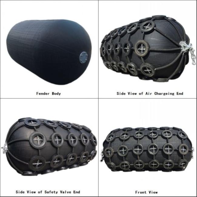 Floating Port Pneumatic Rubber Fender Of Shipyard For Port To Protection Ship 0