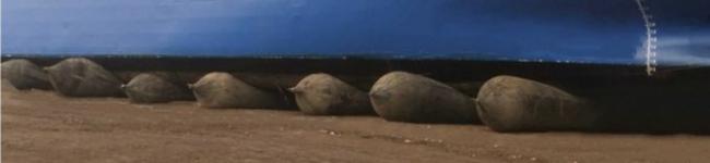 High Buoyancy Air Filled Marine Rubber Airbag For Ship Salvage Service